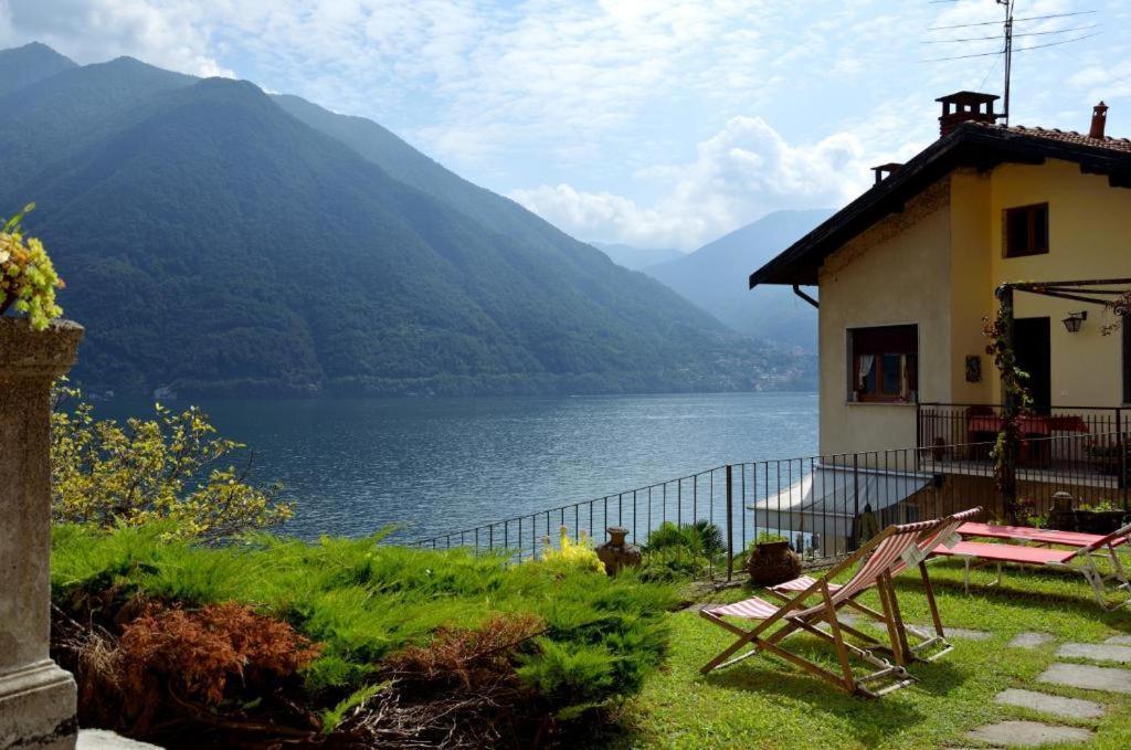 The Comfort - Big Apartment In Villa With Garden And Terrace Argegno Exterior foto